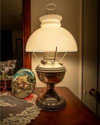 ANTIQUE KEROSENE LAMP REPLICA TABLE LIGHT - antiques - by ...