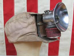 Vintage 1920s Miners Hat Tan Canvas Antique Mining Cap w ...