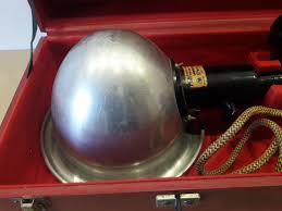 Unique Vintage Reflector Minin blue lamp Working. Germany ...