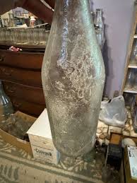 Rare Qt Picnic Size Root Rock Beverages Washington DC Soda Bottle Frosted 1941 | eBay