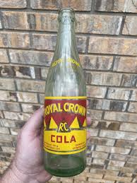 VINTAGE NICE RC ROYAL CROWN PYRAMID ACL SODA BOTTLE ...