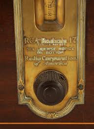 Sold at Auction: RCA RADIOLA 17 CIRCA 1920