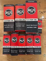 Vintage Nine RCA Electron Tubes in Original Boxes. - Etsy