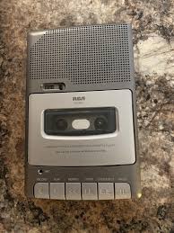 RCA RP3503A Portable Tape Cassette Player Recorder Tested ...
