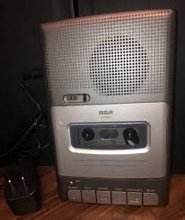 RCA Portable Battery Operated Cassette Tape Recorder Player ...