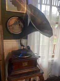 Gramophone Phonograph 78 rpm Brass Elbow Part fits Horn to ...