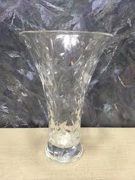 RCR Cristalleria Italiana Flower Vase Made In Italy Clear#86 ...