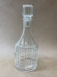 Vintage Glass Decanter Or Perfume Bottle France & Stopper ...