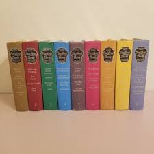 9 Best Loved Books Young Readers Hardcover Classics Rainbow Bindings Staging Decor Readers Digest - Etsy