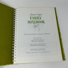 Reader's Digest Family Songbook 1969 Sheet Music Lyrics Ring ...