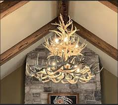Sequoia Deer Antler Chandelier Rustic Kitchen Island Pendant ...
