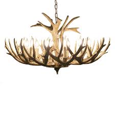 Rustic Antler Chandelier | McCoy Home