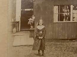 Antique 19th C Maine Camp Photograph 1895 People Shaker Chairs Fester J. Bailey | eBay