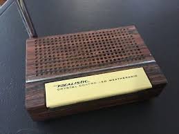 Realistic Battery Operated Crystal Controlled Weather Radio Model#12-152A | eBay