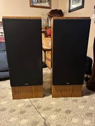 2 LXI speakers 36 3/4 tall 8 1/2 thick 14 1/2 wide works as ...