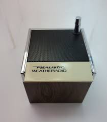 Vintage Realistic Antenna Weather Radio Model 12-181A (No bottom) Preowned | eBay