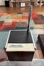 2 VTG REALISTIC WEATHERRADIO TIMEKUBE 12-148 & 12-1818 | eBay
