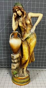 Vintage Chalkware Figurine "Rebecca" Biblical? C.1920 ...