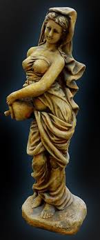 Casa Padrino Art Nouveau Gargoyle Woman with Jug Ø 26 x ...