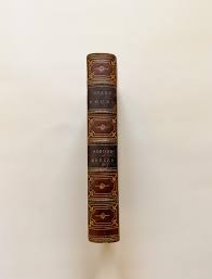 Antique Marbled Book: Spare Hours by John Brown, 1866 - Etsy