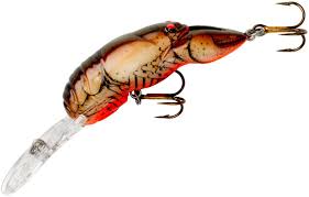 Rebel Deep Wee Crawfish Lure 2 3/8 inch Medium Diving ...