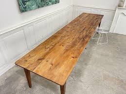 Large Table with Original Caramel Patina, 1950s | Chairish