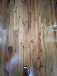 What is the source of this reclaimed barn wood floor from ...