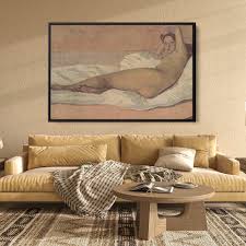 The Roman Odalisque (Marietta) by Camille Corot - Canvas ...