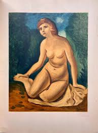 Derain, Composition, Derrière le miroir (after) For Sale at ...