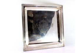 Silver Ticket Box | Chairish