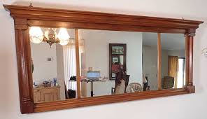 Large French Empire Style Wall Mirror