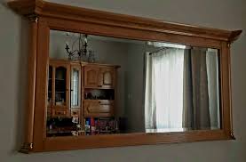 Solid wood furniture suitable for dining / living /sitting room. Used but excellent condition. Wall unit L 306cm, W 68cm (widest part), H 228cm Side board L 220cm, D 60cm, H 90cm