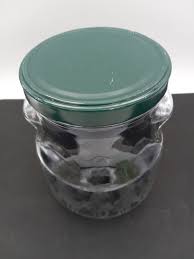 Medium Clear Etched Lidded Jar, Cowboy Scenes - Etsy