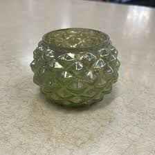 Sage Mercury Glass Votive Holder – Eclectic Boutique