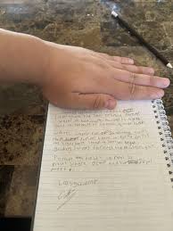 I got bored and wrote a poem if you can't read it I wrote it ...