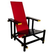 Rietveld Red Blue Chair - 24 For Sale on 1stDibs | red and blue chair price, red blue yellow chair