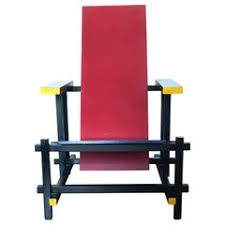 Mondrian Chair - 4 For Sale on 1stDibs | piet mondrian chair, mondrian furniture, mondrian stol