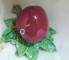 Vintage Mccoy Apple Wall Pocket, Free Shipping - Etsy