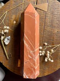 big red jasper tower – Lil Shop of Light & Love