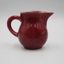 Vintge Homer Laughlin Lady Alice Majestic Brittany Creamer Red C1939 - Etsy