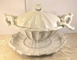Red-Cliff USA Large Covered Ironstone Tureen With Platter ...