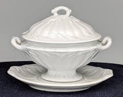 Antique Turner English IRONSTONE GRAVY BOAT Wheat pattern ...