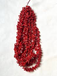 Red Coral Natural Polished Rough Tiny Stick beads 16" Strand /Mediterranean Sea | eBay