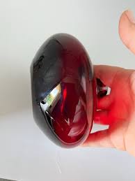 Hand Blown Ruby Red Crystal Vase Johanna Jelinek Salong ...