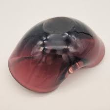 Vintage Glass Ash Cup, Murano, 1960s | Chairish