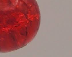 Sweet Cherry Earrings - Handmade Red Bead Dangles, Retro ...