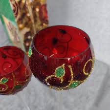 Vintage Kirklands Holly Collection Set of Two Holiday ...