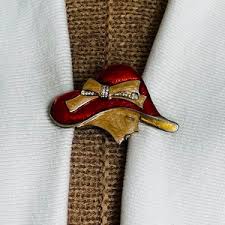 Sweater Clips Red Hat Cardigan Clip Antique Sweater Clasp Cinch Clip Sweater Clip Dress Clip Vintage Jewelry Birthday Gift for Her - Etsy