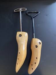 Lot of 2 Vintage Shoe Stretcher Wood /Metal Construction ...