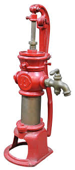 Antique Dempster #5 Red Cast Iron Hand Water Well Farm Pump ...